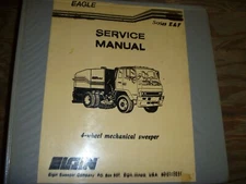 Elgin EAGLE Series E & F 4-Wheel Street Sweeper Shop Service Repair Manual xz