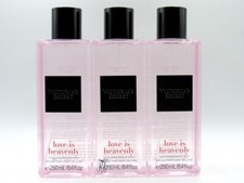 VICTORIA'S SECRET LOVE IS HEAVENLY FRAGRANCE MIST SPRAY 8.4 OZ LOT OF 3 PCS 