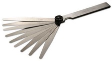 Feeler Gauge Tool Set 10 Blades - Imperial AF 0.0015 - 0.025 LL
