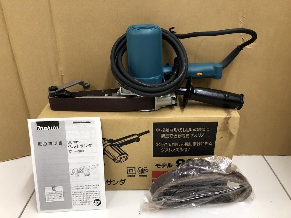 輝く高品質な マキタ Makita ベルトサンダ 30mm 9031