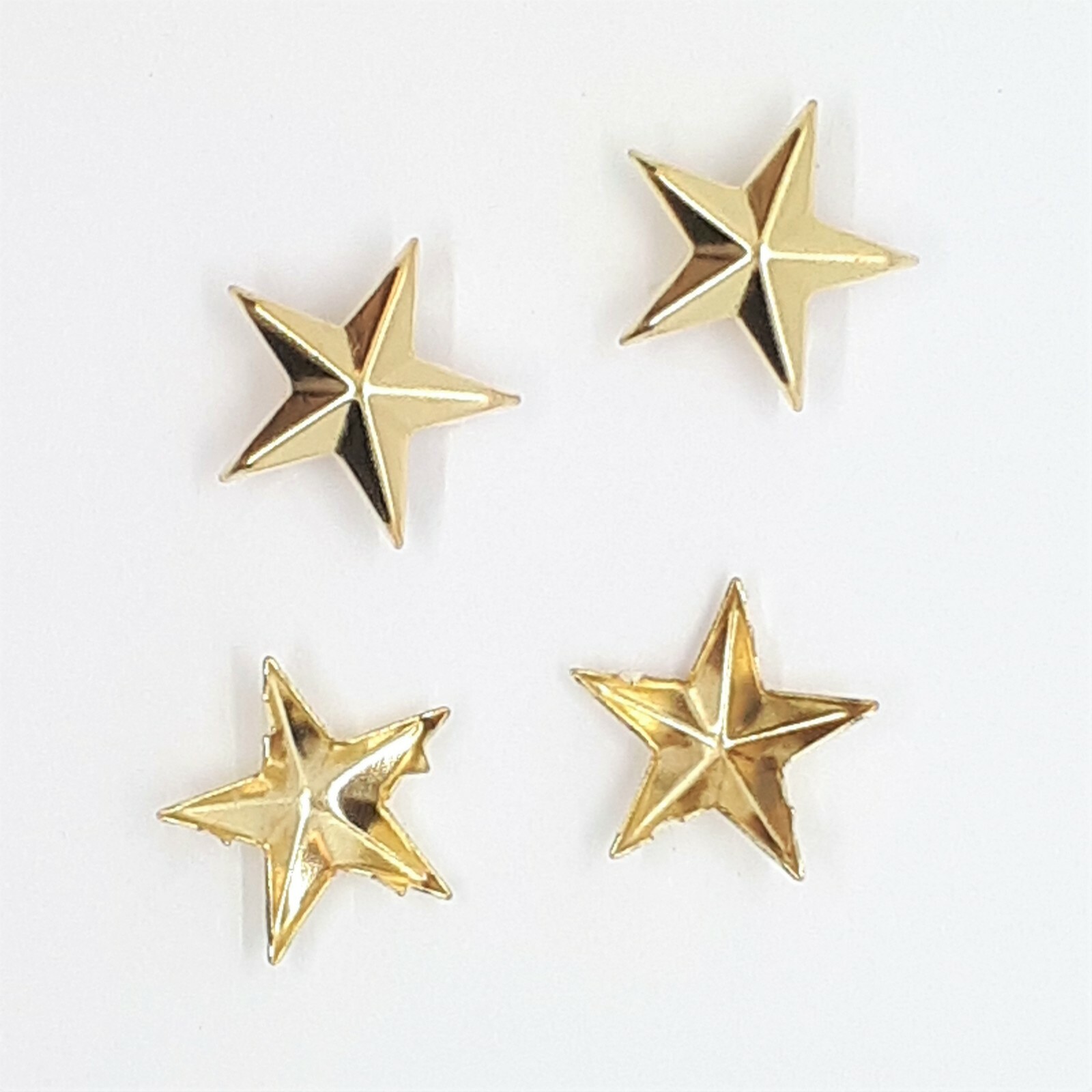 50 Stück Stern Nieten - Metall Studs Für Punk Kleidung & Basteln