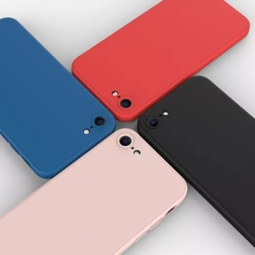 Passend für iPhone SE 3. 2022/2. 2020 Generation/8/7 Hülle Liquid Soft Case - Bild 15 von 52