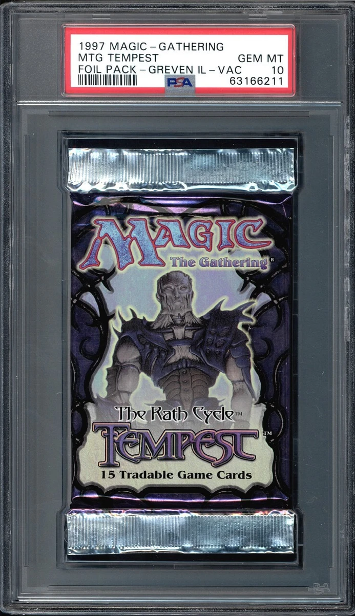 Magic: The Gathering Tempest Sealed Collectible Card Game Packs