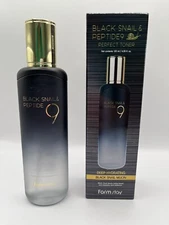 FarmStay Black Snail & Peptide9 Emulsion 120ml – NEW Exp 2026