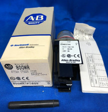 ALLEN BRADLEY SMALL ROUND PILOT LIGHT 800MR-P16GS SER D GREEN