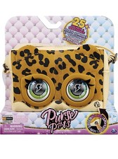 Spin Master Leoluxe Leopard Interactive Purse Pet 25 Sounds and Reactions Bag