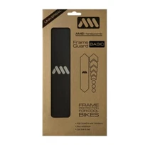 All Mountain Style AMS Frame Guard Basic Protection Stickers -  Black/Silver 