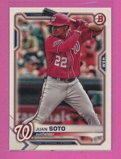 MINT+/- BAMBINO JUAN SOTO 2021 BOWMAN BASE #67 FRESH RIPPED TOPPS *TPHLC-9682
