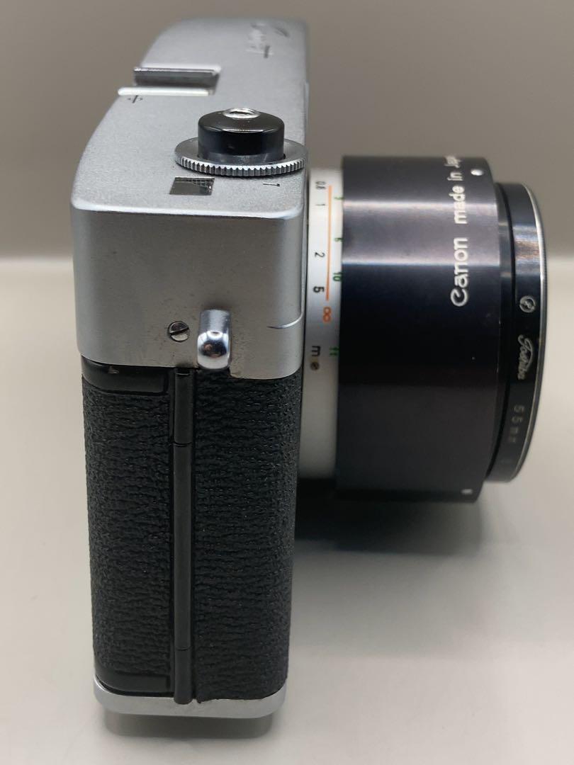 1960-1970 CANON First generation Canonet with box and case FOR