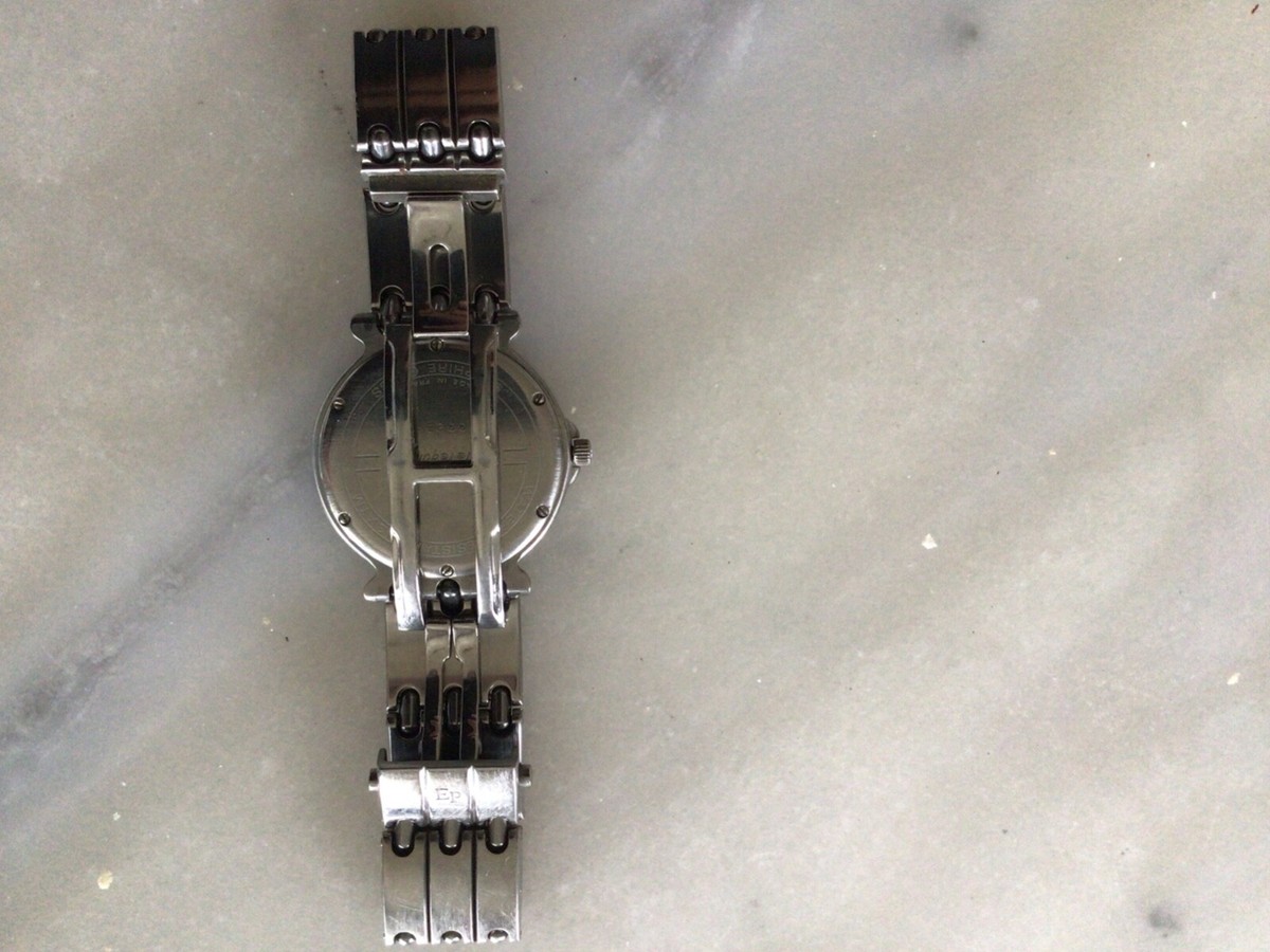 Montre Bracelet Émile Pequignet Tout Acier - Homme, Occasion En Parfait état