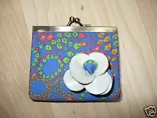 NEW LOOP NYC MAHALO MINI FLOWER COIN PURSE HAWAII URBAN