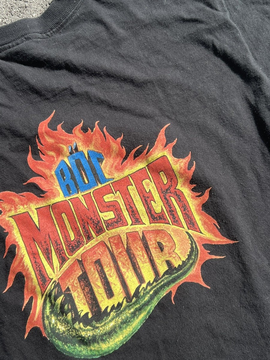 Vintage RARE Blue Oyster Cult Reaper Godzilla Fire Monster Band Vintage RARE Blue Oyster Cult Reaper Godzilla Fire Monster Band