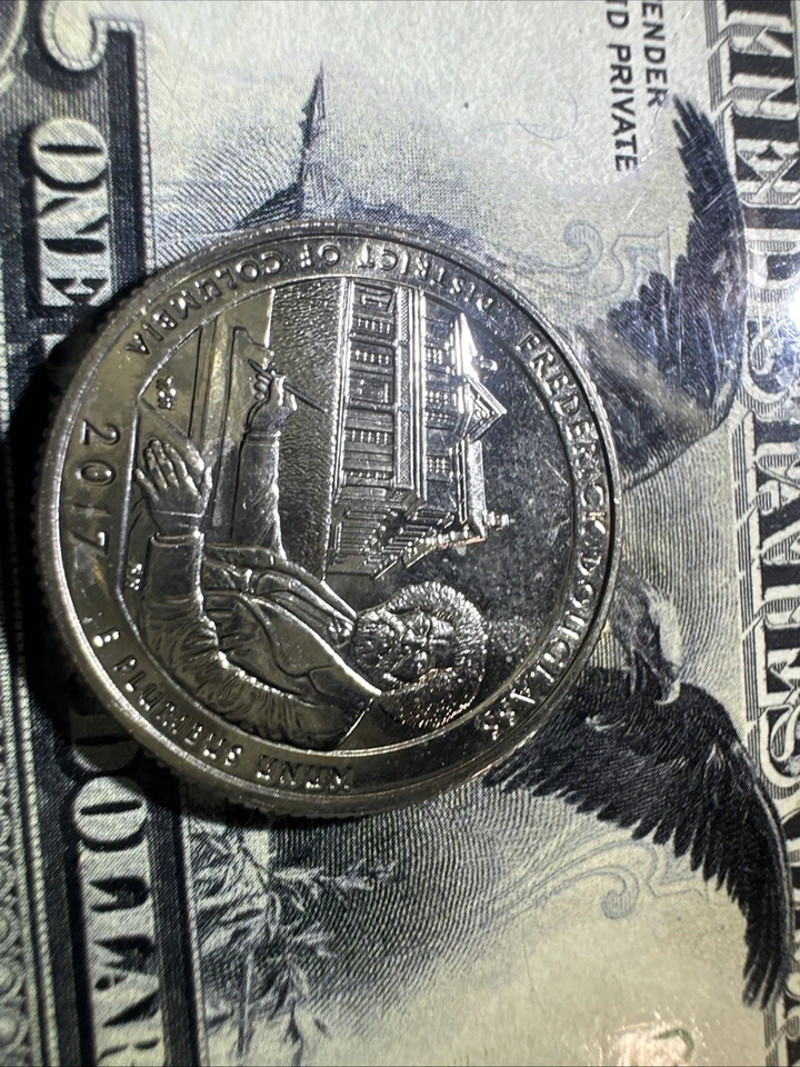 2017 S Quarter Error On Reverse, NIFC  Frederick Douglas See Description (Lot 35 - Image 2 of 3