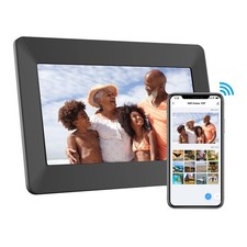 10.1-In. Wi-Fi  Digital Photo Frame with Photos/Video Sharing and Touch...