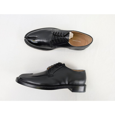 Maison Margiela Q:4 / Classic Tabi Derby Shoe Boots in Black BNWOB 45