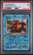 2002 POKEMON LEGENDARY COLLECTION #65 TAUROS-REVERSE FOIL PSA 1 on eBay
