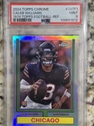 2024 Topps Chrome - 1974 Topps Football Caleb Williams #74TF-1 Ref  (RC) PSA 9