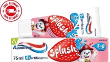 Aquafresh Kids Splash Toothpaste Strawberry 75ml Fluoride Children