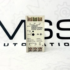 Omron S82S-0724 Power Supply 24VDC 0.3A