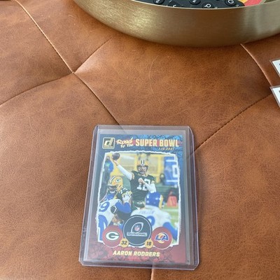 2021 DONRUSS ROAD TO THE SUPER BOWL AARON RODGERS GREEN BAY PACKERS #DR1