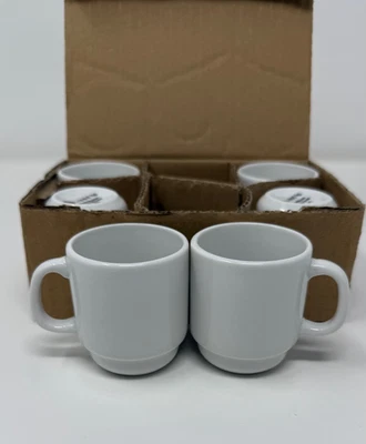 NEW Libbey Porcelana Espresso cups 2oz. set of 2