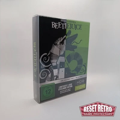 RESET RETRO Fundas protectoras Steelbook Collectors Edition 176x139x30 mm (no se adapta a todos)