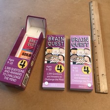 Brain Quest 4th Grade Q a Cards : 1,500 Questions and Answers to Challenge...