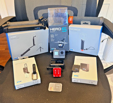 GoPro Hero 5 Black w/ 2 Batteries, 2 Memory Cards, Lots of Accessories