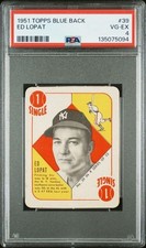 1951 Topps Connie Mack's All-Stars Baseball Cards 25