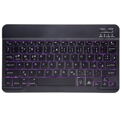 QWERTZ Tastatur Kabellos Deutsch Keyboard mit Maus für IOS Android PC Tablet