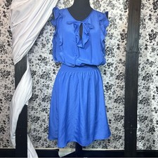 Gap Blue Silk Dress sz M