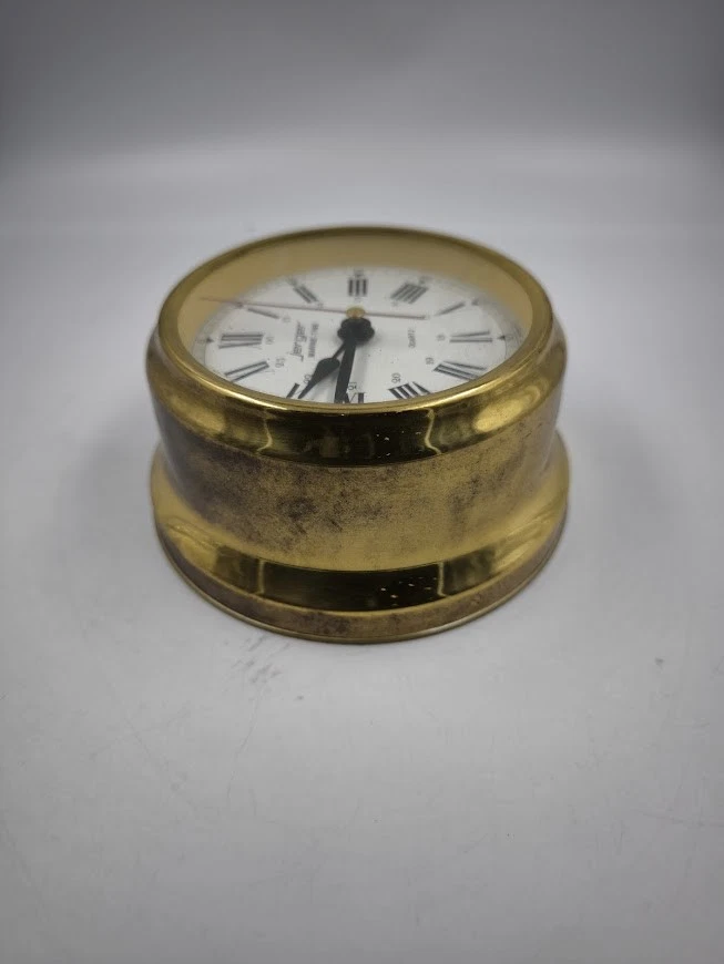 Horloge À Quartz Marine Jerger - Utilisée, Pas De Pile, Signes D'Usure - Photo 4/4