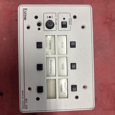 Extron MLC 206 MediaLink Controller White with SMB-3  Gang Surface Mount Box
