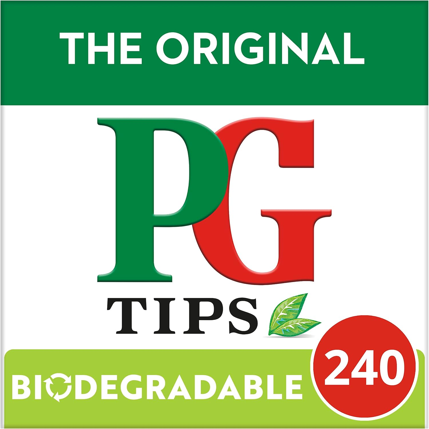 PG the Original Tips Black Tea, Pack of 240