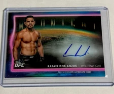 2025 Topps UFC Midnight Rafael Dos Anjos Horizon Signatures Auto #HNS-RD