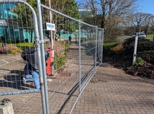 Heras fence panels used