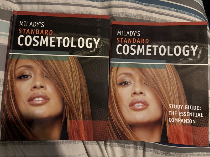 Milady's Standard Cosmetology Study Guide + Student Workbook, Kaplan Book
