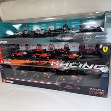 Burago F1 Red Bull, Ferrari,  Mercedes Formula 1 Complete 1:43 Set Brand New