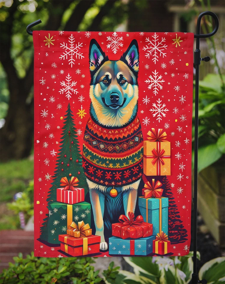 Флаг норвежского рождественского сада Elkhound DAC3129GF - Изображение 3 из 4