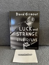 David Gilmour Polly Samson Luck And Strange Signed Autograph Hardback Book ✅