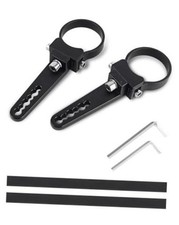 Light Bar Mounting Brackets - 2" Bull Bar Roll Cage Tube Clamps - Universal
