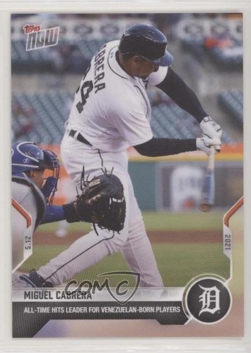 2021 Topps Now 204 Miguel Cabrera