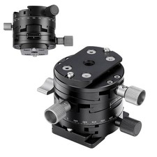 New Leofoto G2 GEAR HEAD 3 In 1 Panoramic Geared Ball head Tripod Head BlackPal1