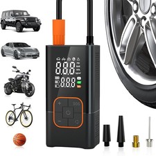 Tyre Inflator Air Pump Compressor Rechargeable for Car Motorcycle Ball All Bikes