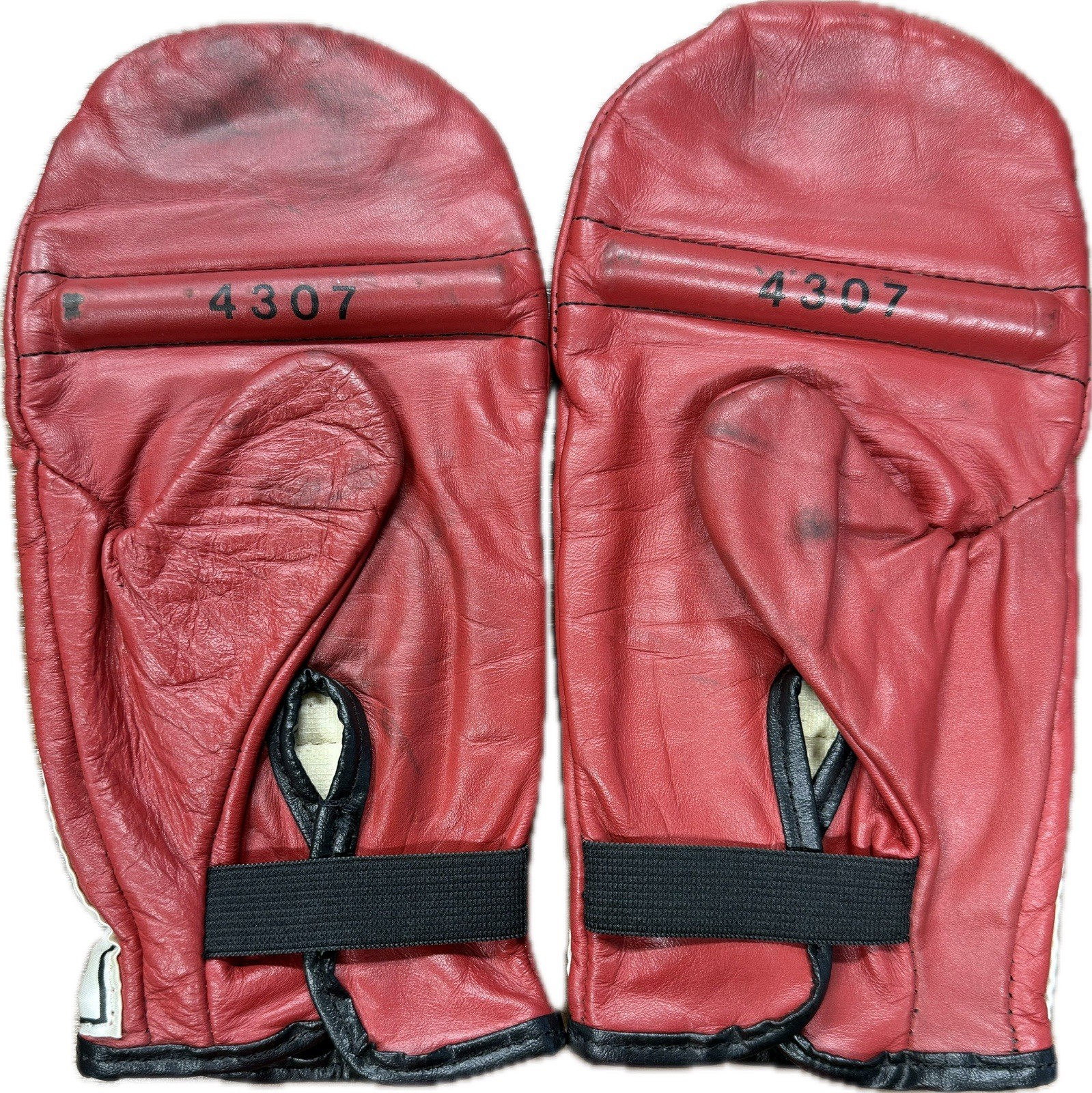 Mike Tyson Signed Sparing Gloves- PSA COA & Tyson Hologram Authentication view 2