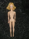 Vintage 1962 Mattel Midge Barbie's Friend Doll Nude, Straight Legs, Freckles 2