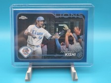 2024 Topps Chrome Japan NPB #28 Junichiro Kishi Blue Refractor /150