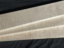 Curly Maple .85x5x32" Tiger S4S Lumber Wood Matching SET 154
