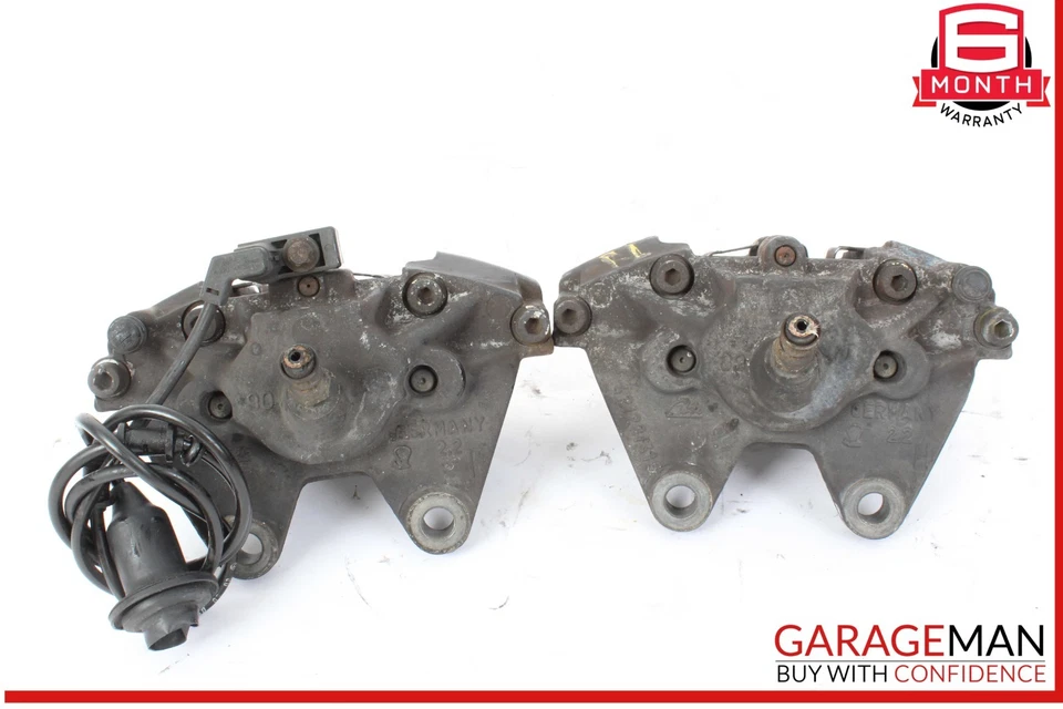 00-06 Mercedes W215 CL55 AMG conjunto de 2 pinças de freio traseiras laterais esquerda e direita - Imagem 3 de 4