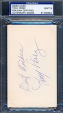 Tony Perez Cards, Rookie Card and Autographed Memorabilia Guide 45